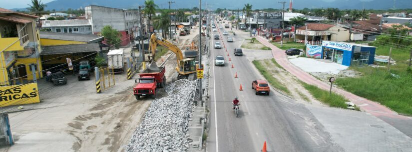 Obras na SP-55 serão interrompidas nas festas de fim de ano por conta do fluxo de veículos