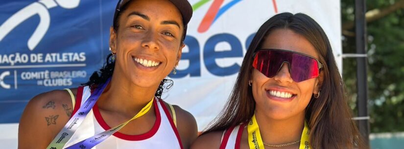 Dupla de Caraguatatuba conquista pódio inédito no Circuito Brasileiro Copa Regional