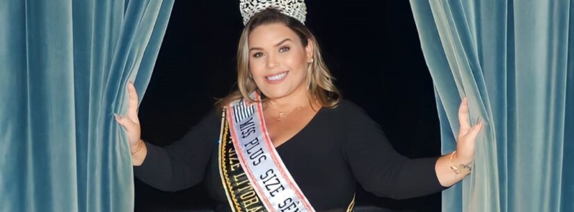 Miss Plus Size Elegância Nacional 2023 é de Caraguá