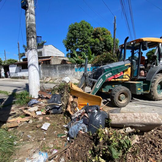 Prefeitura intensifica fiscalização de descarte irregular de lixo, entulhos e inservíveis