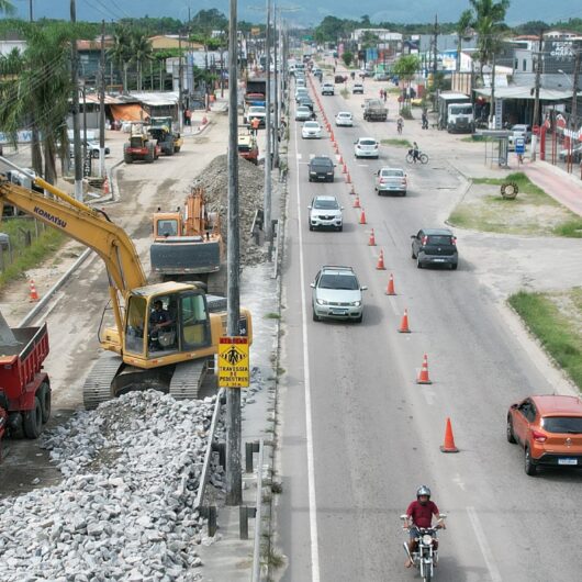 Prefeitura reforça pedido ao DER para que obras da SP-55 sejam agilizadas com trabalho noturno