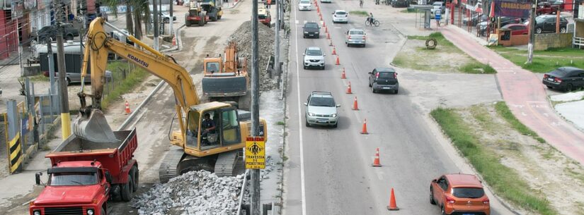 Prefeitura reforça pedido ao DER para que obras da SP-55 sejam agilizadas com trabalho noturno