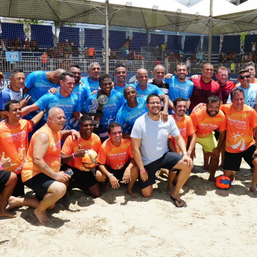 Beach Tennis e futebol movimentam mais de mil pessoas na Arena Verão em Caraguatatuba