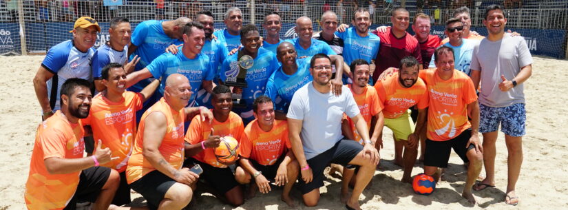 Beach Tennis e futebol movimentam mais de mil pessoas na Arena Verão em Caraguatatuba