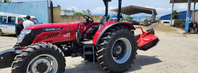 Prefeitura de Caraguatatuba adquire trator para fortalecer agricultura familiar