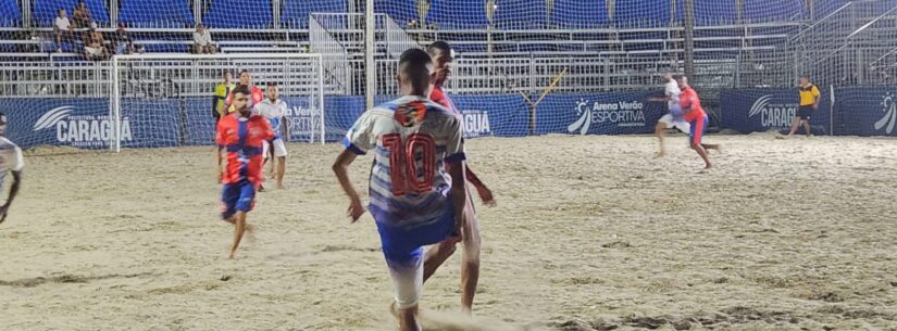 Segundo dia do Municipal de Beach Soccer agita Arena Verão Esportiva no Indaiá