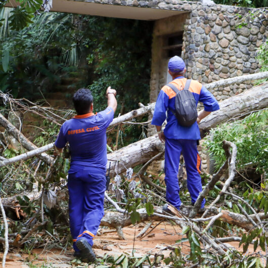 Defesa Civil de Caraguatatuba fecha 2023 com mais de 1 mil atendimentos