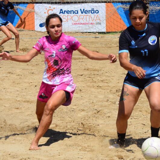 Inscrições para Campeonato Municipal de Beach Soccer em Caraguatatuba vão até 10 de janeiro