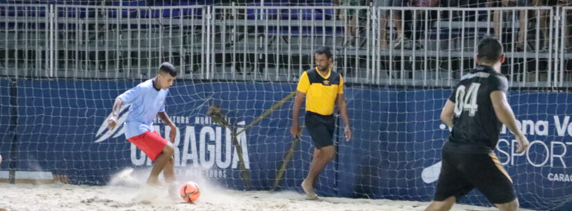 Campeonato Municipal de Beach Soccer entra nas quartas de final