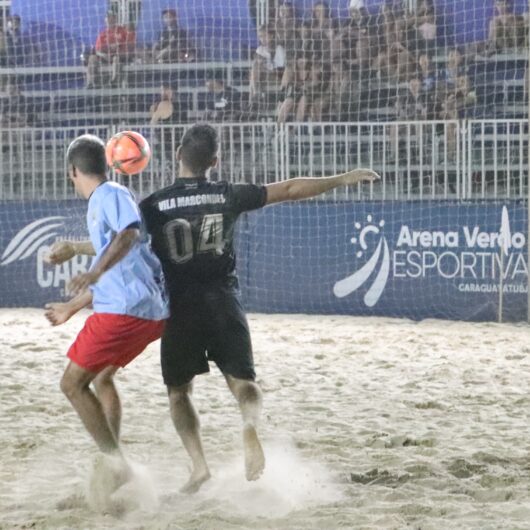 Times disputam semifinal do Municipal de Beach Soccer em Caraguatatuba