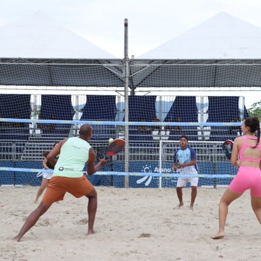 Desafio de Beach Tennis reúne atletas profissionais e promessas do esporte em Caraguatatuba