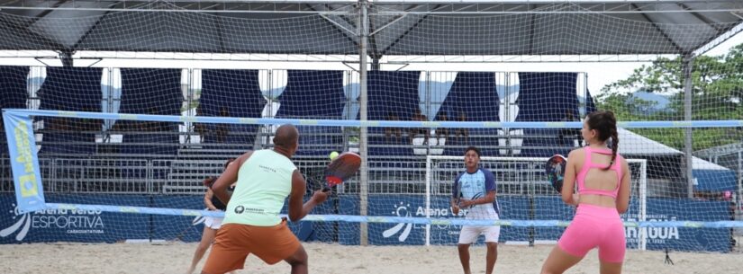 Desafio de Beach Tennis reúne atletas profissionais e promessas do esporte em Caraguatatuba