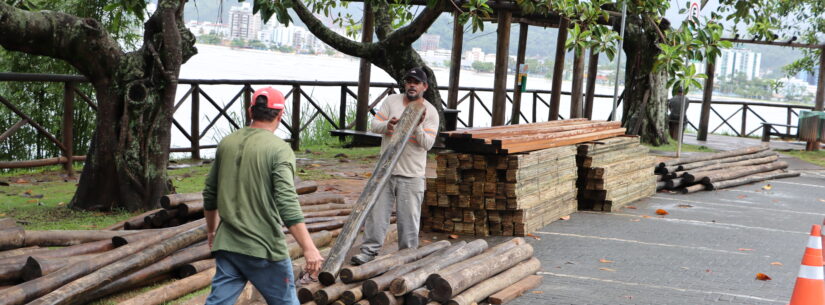 Prefeitura inicia nos próximos dias revitalização dos Mirantes da Orla