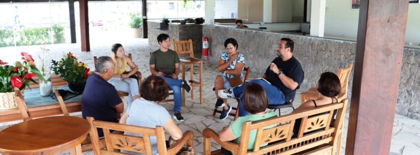 Prefeitura e Associação Cultural Recreativa e Esportiva alinham detalhes da Festa da Cultura Japonesa