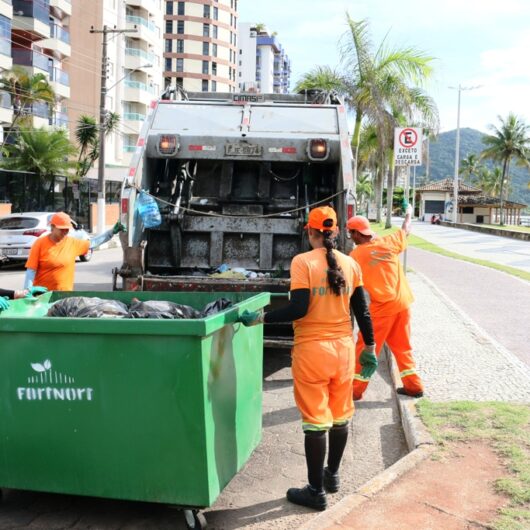 Prefeitura de Caraguatatuba monta esquema especial de coleta de lixo e limpeza de praias no Carnaval