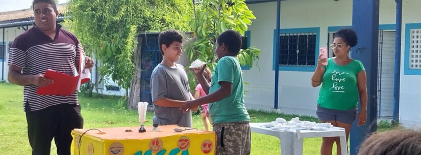 CRAS Barranco Alto e Casa Beija Flor promovem atividade  com foco no Carnaval sem drogas