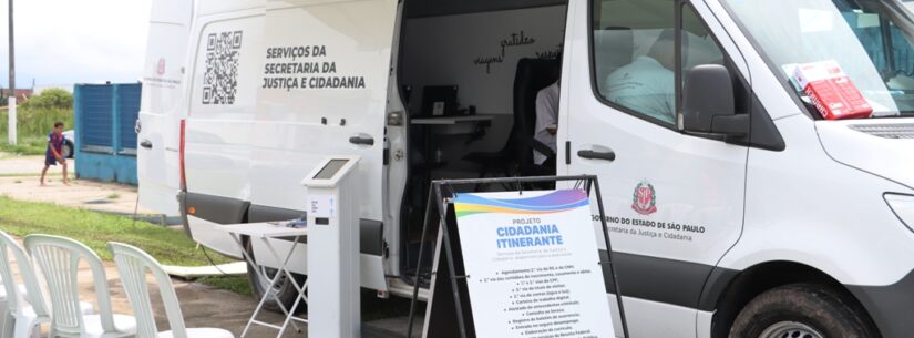 Projeto Cidadania Itinerante segue até quinta-feira com serviços gratuitos à população