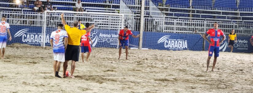 Grande final do Campeonato de Beach Soccer será nesta quinta e sexta