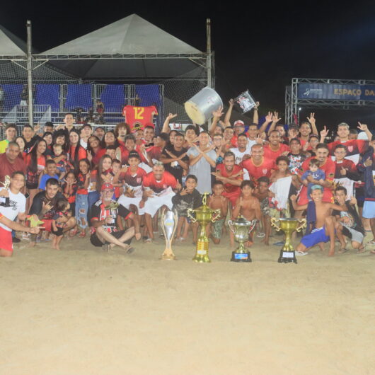 Rio do Ouro vence Municipal de Beach Soccer