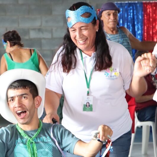 Ciapi realiza festa de Carnaval para idosos e PcDs com marchinhas de antigamente Ciapi realiza festa de Carnaval para idosos e PcDs com marchinhas de antigamente