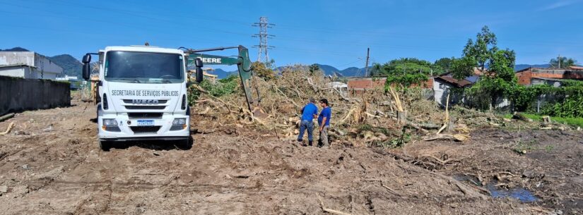 Prefeitura finaliza preparo de área destinada à construção de nova UBS no Porto Novo