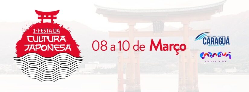 Caraguatatuba segue com inscrições para estabelecimentos participarem da 1ª Festa da Cultura Japonesa