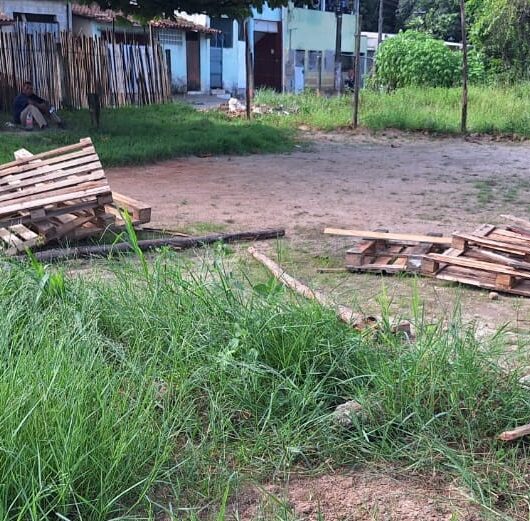 Prefeitura de Caraguatatuba impede cercamento de área pública no Jardim Itaúna