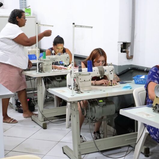 Curso de Iniciação à Costura começa no Fundo Social de Caraguatatuba