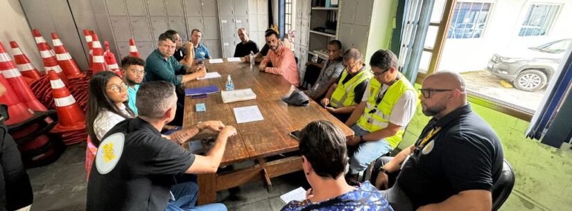 Prefeitura de Caraguatatuba se reúne com DER e define novas medidas e ações nas obras da SP-55