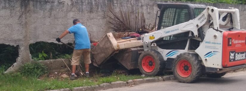 Serviços de roçada, varrição e operação Bota-fora chegam a vários bairros nessa sexta-feira