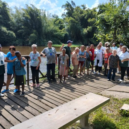 Parque Natural do Juqueriquerê recebe visita de idosos e PcDs do Ciapi