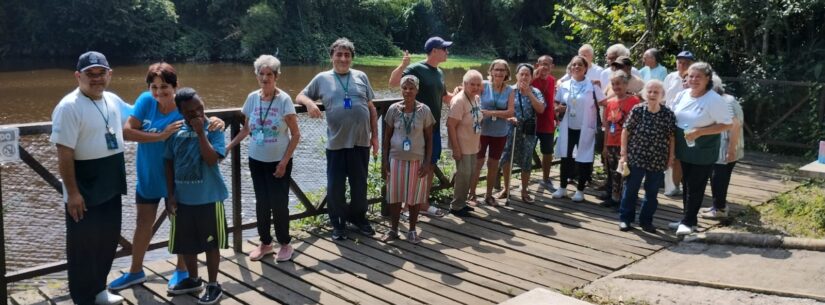 Parque Natural do Juqueriquerê recebe visita de idosos e PcDs do Ciapi