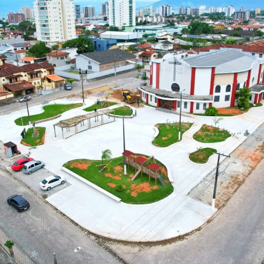 Obras de construção da nova Praça do Divino entram na reta final