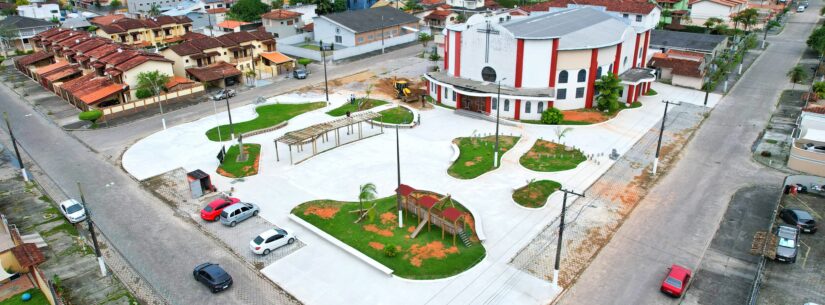 Obras de construção da nova Praça do Divino entram na reta final