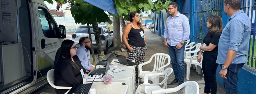 Cerca de 30 atendimentos são realizados pela Defensoria Pública durante projeto Gabinete em Ação