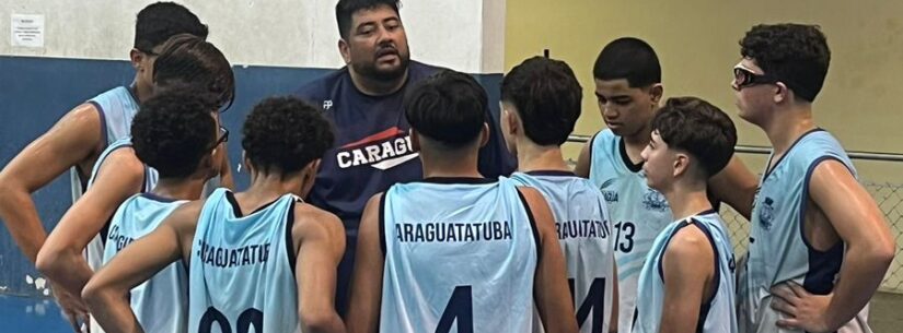 Time de basquete de Caraguatatuba avança em competições e se destaca nas partidas