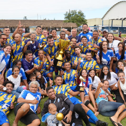 Esporte Clube Travessão conquista título inédito do Torneio Aniversário da Cidade de Futebol