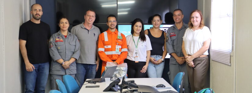 Prefeitura de Caraguatatuba, Corpo de Bombeiros e Transpetro se reúnem para tratar de segurança em faixa de dutos