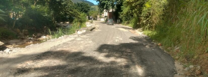 Prefeitura finaliza obras de contenção das margens do Rio Santo Antonio, no bairro Rio do Ouro