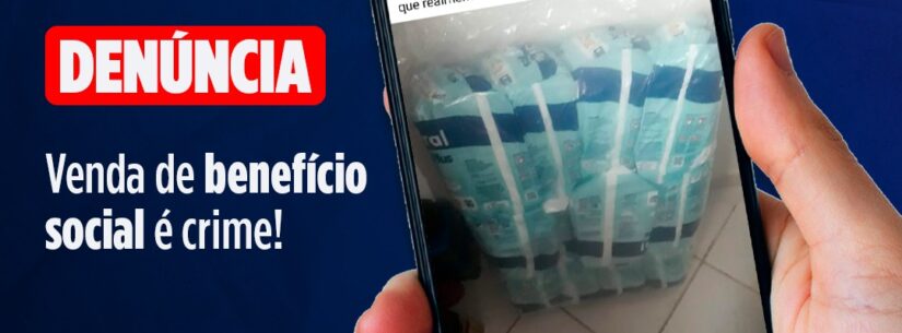 Prefeitura de Caraguatatuba registra boletim de ocorrência contra beneficiária por venda ilegal de fralda geriátrica