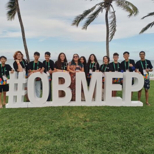 Medalhista da Olimpíada Brasileira de Matemática da rede municipal de Caraguatatuba participa de Encontro em Natal