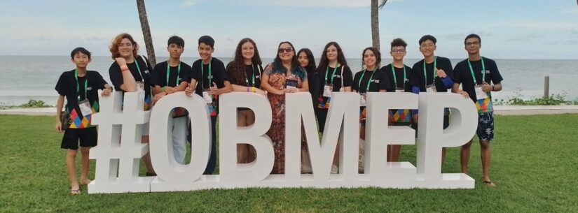 Medalhista da Olimpíada Brasileira de Matemática da rede municipal de Caraguatatuba participa de Encontro em Natal