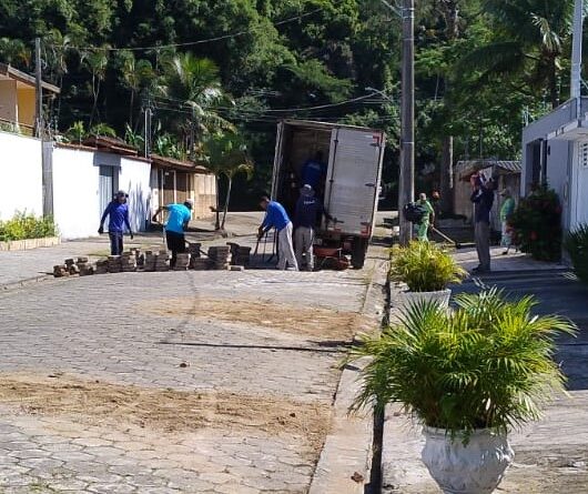 Prefeitura de Caraguatatuba promove recuperação de ruas