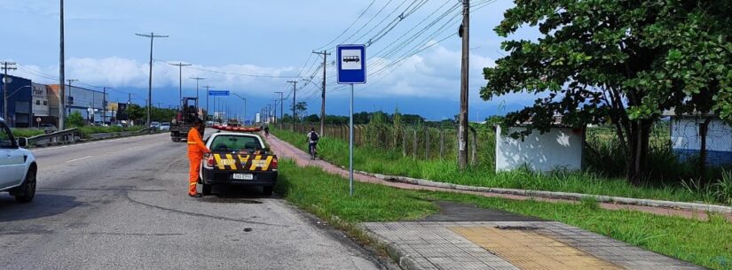 Prefeitura implanta sinalizações de solo e verticais em vários pontos da cidade