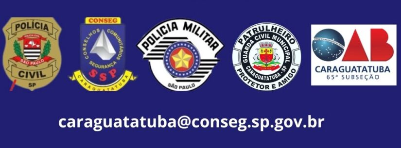 Conselho de Segurança de Caraguatatuba se reúne dia 14 de maio na Prainha