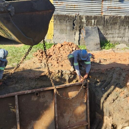 Prefeito de Caraguatatuba autoriza início de mais uma obra de drenagem, desta vez no Travessão