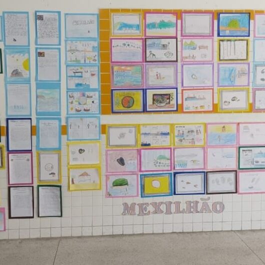 Escola do Massaguaçu promove concurso de redação e desenho sobre cultivo do mexilhão