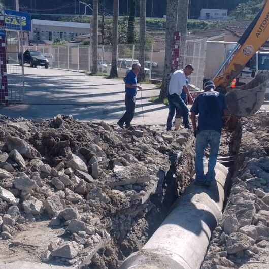 Prefeitura de Caraguatatuba implanta novo sistema de drenagem de águas pluviais no Terralão