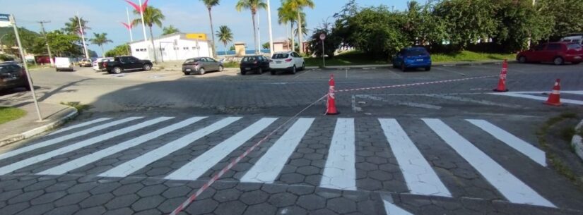 Prefeitura de Caraguatatuba instala e recupera 172 pontos de sinalização de trânsito em Abril