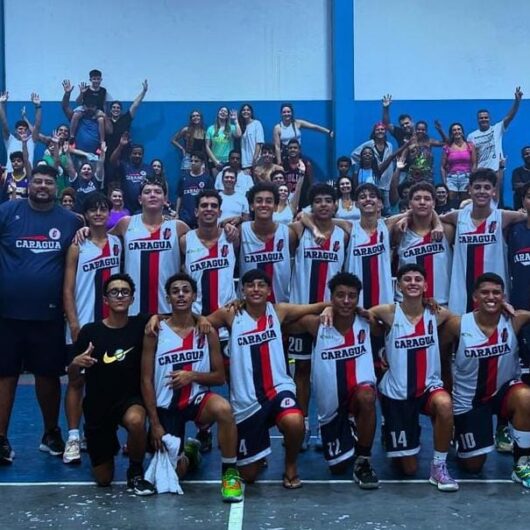 Time de basquete de Caraguatatuba se prepara para disputar o Metropolitano Adulto no sábado